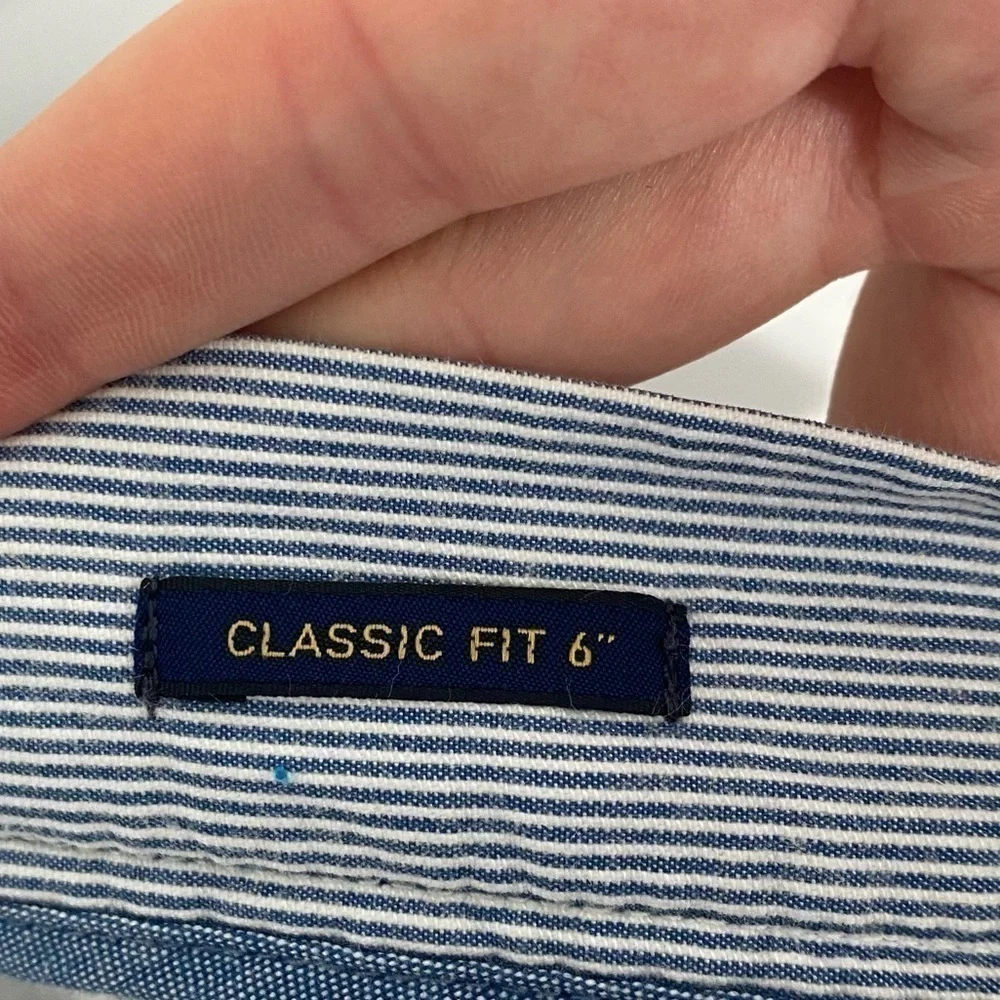 Polo Ralph Lauren Blue Pin Striped Shorts Men’s 40